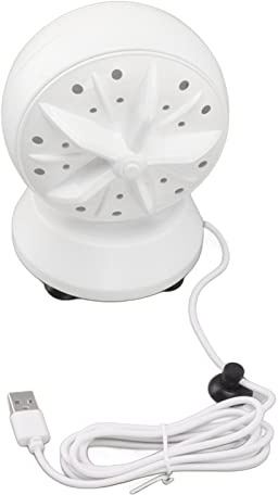 Phefop Ultraschallwaschmaschine, Mini USB -Waschmaschine Tragbare Waschmaschine für Reisen, Geschäft, Camping, Heim, College, Wohnmobil Apartments