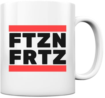 Generisch - FTZN FRTZ FTZNFRTZ trendige Design Klardenker Kaffeetasse - Tasse, Volumen: 330ml, Farbe: White glossy