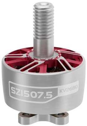 Bürstenloser Motor SZ1507.5, passend for 3-4 Zoll FPV-Drohnen, 2680 kV/3800 kV(1pcs 2860KV Red)