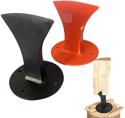 WIIYENA Manual Wood Splitter Wedge for Heavy-Duty Metal Log Splitter Fireplace, Wood Stove & BBQ