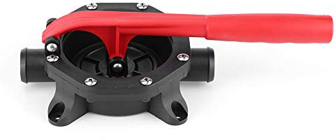VGEBY Pompes de Cale pour Bateaux, Pompe à Eau Manuelle ABS Durable, Diaphragme Auto-amorçant 720GPH pour Usage Marin