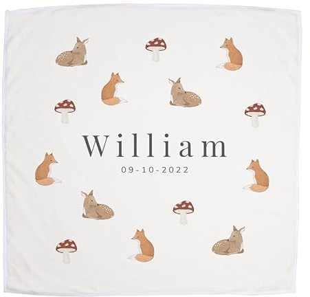 your surprise Babydecke personalisiert mit Name - Babydecke personalisierbar mit Namen, Text, verschiedenen Designs und Schriftarten