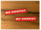 #598 2X NO Greta Aufkleber 10x2cm Sticker No Fridays for Future Hubraum Klima Co2 Steuer Umweltzone Diesel Feinstaub Euro Norm 1 2 3 V8