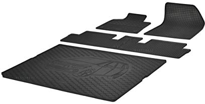 Kofferraumwanne und Gummifußmatten RIGUM geeignet für Citroen C4 Grand Picasso 2013-2019 Perfekt angepasst + Magic Eraser