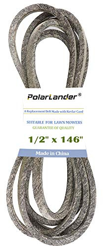 Cinghia per falciatrice a ponte realizzata in Kevlar 1/2 x 146 per Exmark 109-5364 Country Clipper D-3727 D-3727-W Compatible for John Deere M154621 X300 e X304 con piano da