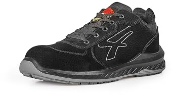 U-Power Red Industry® Gessato, Unisex-Sicherheitsschuhe, leichte, flexible, pannensichere Lederturnschuhe, mit Infinergy-Einsatz, mit Aluminium-Zehenkappen - 43
