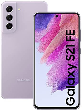 Samsung Galaxy S21 FE 5G Cellulare 128GB SIM Free Android Smartphone Lavanda (versione UK)