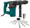Vonroc Bohrhammer Abbruchhammer 1050W - Hammerbohren [4,5 Joule], Meißeln [SDS Plus Futter], Bohren [950/min] - Stemmhammer für Beton, Stahl, Holz inkl. Bohrer und Meisel