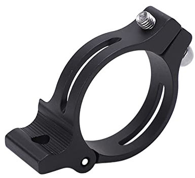 OUKENS Umwerfer Adapter, Aluminiumlegierung Fahrrad Umwerfer Adapter Klemmring Umwerfer Klemme für Rennrad(34.9mm)