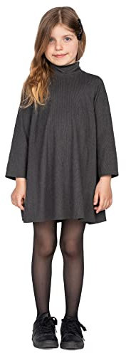 LORES Tonia Mädchen-Strumpfhose halbtransparent klassisch für Tanz Ballett Strümpfe für jeden Tag 20 den einfarbig, Schwarz, 11-12 Jahre (146/152 cm)