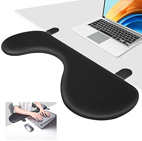 Giecy Ergonomics Schreibtisch Erweiterung,Faltbare handgelenkauflage,Ellbogen Rmauflage,Computer Tastaturablage, Tischverlängerung zum Arbeiten, Lernen und Spielen