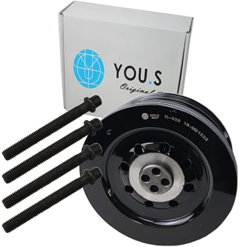 YOU.S 11237788611 Riemenscheibe + Schraube Außend. 192,0 mm - Breite: 73,0 mm