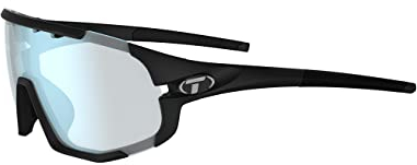 Tifosi Unisex Sledge Fototec Single Lens Sonnenbrille, Mattschwarze Klarheit, NO Size