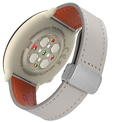Lederarmband für Polar Ignite 3 /Ignite 2/Ignite/Unite Armband, Magnetische Leder Ersatzarmband, Magnetische Mehrfache Farben Slim Leather Ersatzband Kompatibel mit Polar Ignite 3 /Ignite 2 (G)