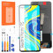 Pantalla para Xiaomi Redmi Note 9 Pro LCD para Redmi Note 9S M2003J6A1G, M2003J6B2G Touch Display Digitalizador Asamblea Piezas de reparación (Negro)