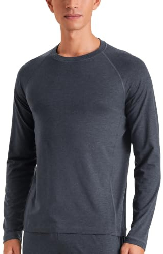 CALIDA DEEPSLEEPWEAR Warming Langarmshirt Herren | besonders weich auf der Haut