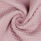 VmG-Store 1m Waffelpique 100% Baumwolle Oeko-Tex KEINE Meterware über 40 Farben zur Auswahl Waffel Stoff (022 I Old Rose)