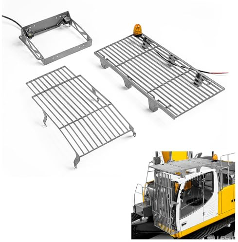 TOUCAN RC HOBBY 1/14 Cab Guardrail Lighting LED Lampe für LESU RC Hydraulikbagger LR945 Teile