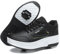 Skridsko Rollschuhe Schuhe für Jungen & Mädchen, Turnschuhe mit Rollen für Kinder, Sneaker mit Verstellbar Räder, Skateboardschuhe für Ostern Geburtstag Weihnachten, Schwarz 32EU