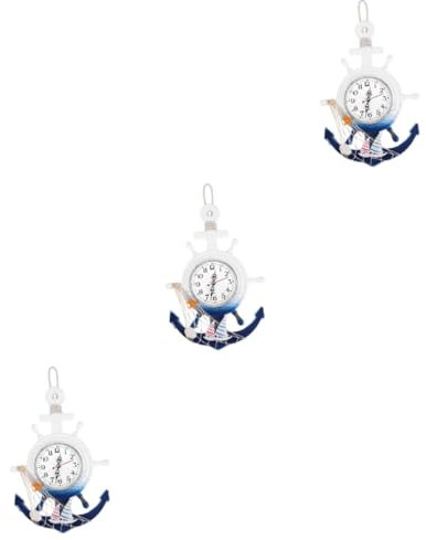 Garneck 3 Mittelmeer Uhr Wanduhr Boot Uhr Wand Dekorative Uhr Boot Hängeuhr