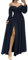 KURFACE Navy Blue Chiffon Bridesmaid Dresses Long with Sleeves Pleated Wedding Guest Dresses for Women Fall with Pockets UK14