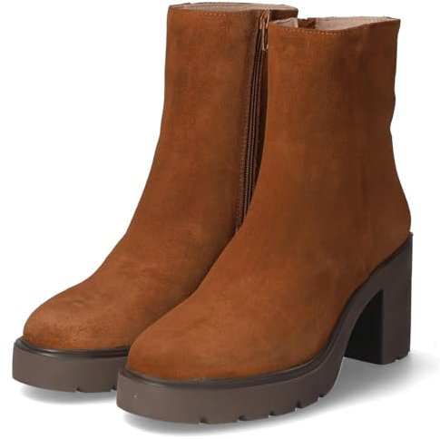 Unisa Bottines Noir Khan_BS, cuir, 39 EU