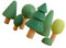Toyvian 1ensemble Jeu De Blocs Bois Forestier pour Jouet Éducatif Arbres Adapté Aux Bébés Stimule La Créativité Et Imagination