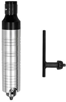 Silber, Biegsame Welle für rotierende Winkelschleifer, Edelstahl-Handstückfutter, passend für 0,3~4mm Schleifmaschinengriff, für Hängefräse, Tischfräse, Bohrerwelle