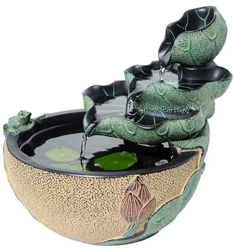 Shihan-2015 Fontana Zen da Interno Decorazioni Creative for fontane con Cascata d'Acqua circolante da Tavolo for Il Relax al Chiuso Fontanella Interni