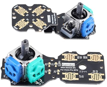 Epindon Hall Effect Stick Module Replacement Compatible with Victrix Pro BFG Wireless Controllers | Both PS5 & Xbox Version | 2-PACK 80G