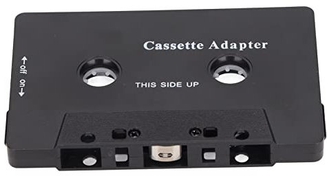 Saluaqui -Kassettenadapter für CAR -Stereo Klebeband Player Rauschreduktion, Hochschul Aux Empfänger, Kompatibel mit Mobilen Geräten
