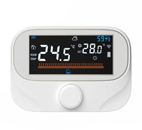 Thermostat With LCD Display Home Heating Thermostat Installation For Boiler