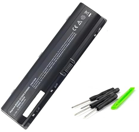 Batterie d'ordinateur Portable,Compatible avec HP Pavilion dv2500 dv2770ES dv6000 dv6200 dv2800T dv6100 dv6500 dv6300 HSTNN-OB42 436281-241 452057-001.