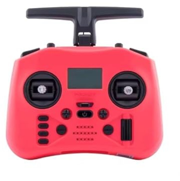 Hall Gimbal, leichte tragbare Fernbedienung für RP Crush vorinstalliert (Cherry Red-ELRS M2)