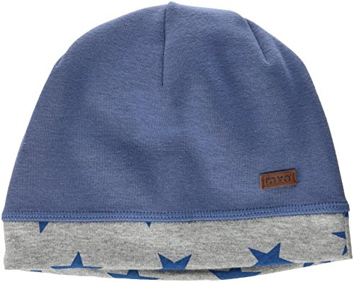 maximo Jungen Beanie Mütze, Blau (Denim-Sterne 40), 53
