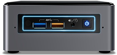 Intel NUC NUC7I5BNHXF 2,2 GHz Intel® Core™ i5 di settima generazione i5-7260U Nero, Grigio Mini PCI Mini PC