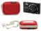 Navitech Red Hard Protective Case Cover Pouch Compatible with The Kodak PixPro FZ101