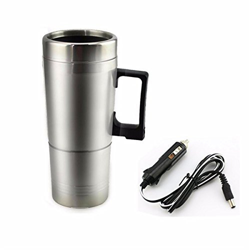 C-FUNN 12 V 300 Ml Tragbare In Auto Kaffeemaschine Teekanne Fahrzeug Thermos Heizung Tasse Deckel