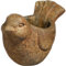 Classic Home and Garden Cement Buddies Pot de Fleurs d'intérieur et d'extérieur Motif Oiseaux Rouille Taille S 15,2 cm