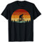 Vintage Sonne MTB Geschenk für Mountainbiker T-Shirt