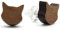 NaturSchatulle Holzohrringe Katze Nussbaum Ohrstecker Holz 925 Sterling Silber Katzenkopf Holzschmuck Ohrringe Damen Ohrschmuck