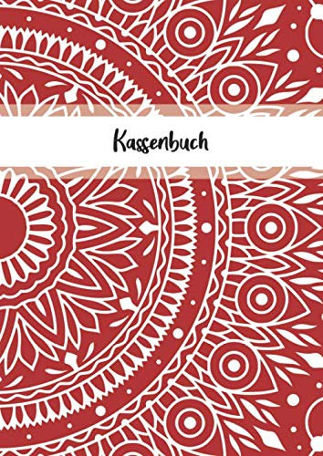 Kassenbuch: Haushaltsbuch / Buchführung: Einnahmen und Ausgaben erfassen - für Kleingewerbe und Selbstständige - rot