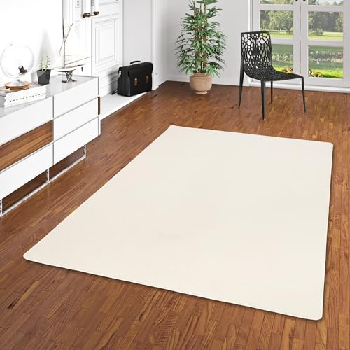 Snapstyle Trend Velours Teppich Joy Creme in 24 Größen