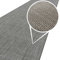 Läufer In-/Outdoor Teppich wasserfest Balkon Teppich auch für Balkon und Terasse Flur Bodenmatte wetterfest Grau Abwaschbar 200 x 50cm