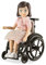 Lundby Puppenhaus Puppen Set - Moderne Puppe mit Rollstuhl & Puppenkleidung - Puppe für Jungs & Mädchen - Hochwertiges Puppenhaus Zubehör - 1:18 Puppe klein 15x35x90mm - Puppe ab 3 Jahre