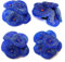 OrgMemory Corallo Artificiale per Acquario Decorazioni, 4 pezzi, Blu, Plastica, Decorazione per Acquario, 6.8 x 6 x 2.7 cm