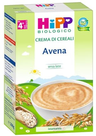 HiPP Crema di Cereali Avena dal 4 Mese, 200g
