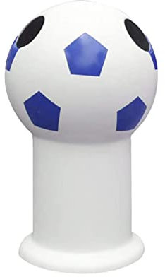 LSHTAR Outdoor Garbage Cans, Large Football Trash Can, Cute Cartoon Rubbish Bin, Fiberglass Fruit Bin Waste Bins Creative Shape