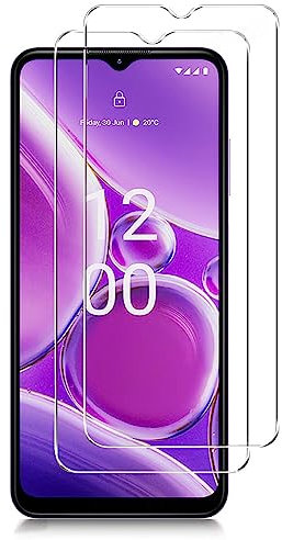 KP TECHNOLOGY {2 PACK) Nokia G42 5G Premium Quality Genuine Tempered Glass Explosion & Shatter Proof Screen Protector Guard Cover for Nokia G42