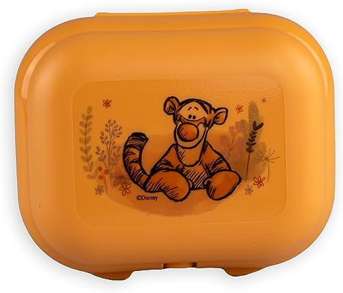 Tupperware To Go Mini-Twin orange Winnie Pooh Tigger Tiger Größe 1 Brotdose Twin Schule Kindergarten